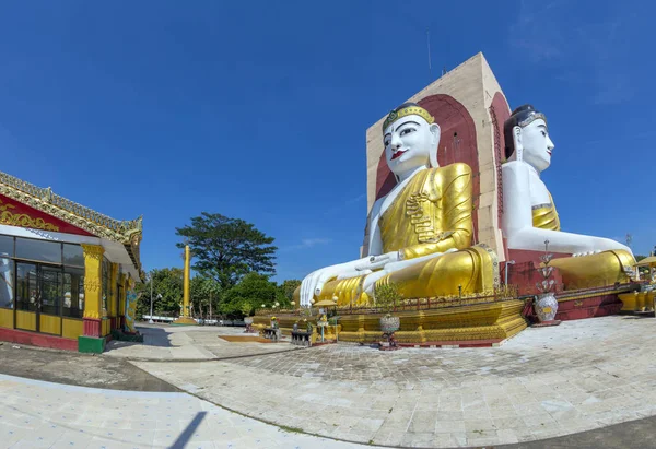 Négy Ültetett Buddha Szentély Bagóban Mianmarban — Stock Fotó