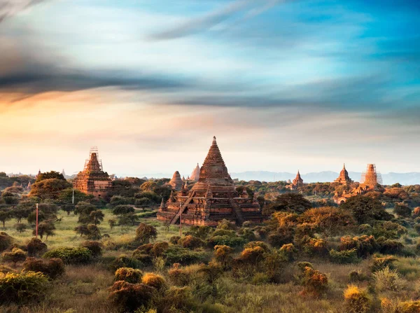 Temprano Mañana Bagan Myanmar — Foto de Stock