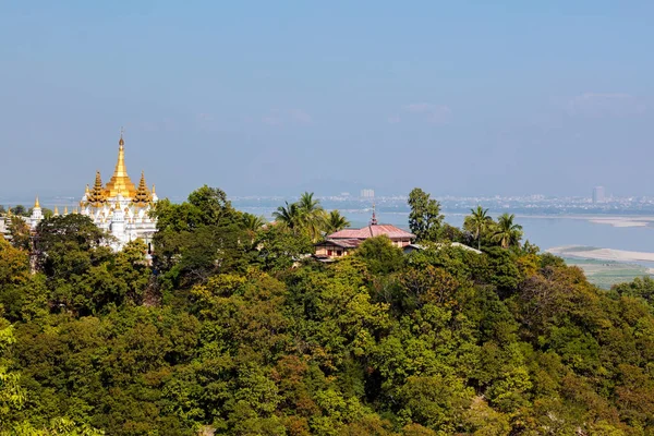 Mosteiro Budista Sagaing Mianmar — Fotografia de Stock
