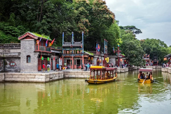 Pequim China Julho 2017 Summer Palace Complexo Jardins Dezembro 1998 — Fotografia de Stock