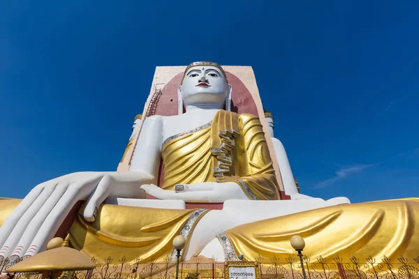 Four Seated Buddha Shrine Bago Myanmar — Stock Photo, Image