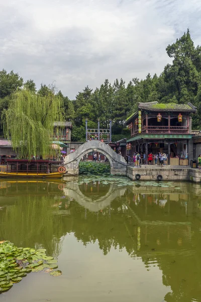 Pequim China Julho 2017 Summer Palace Maior Mais Bem Preservado — Fotografia de Stock