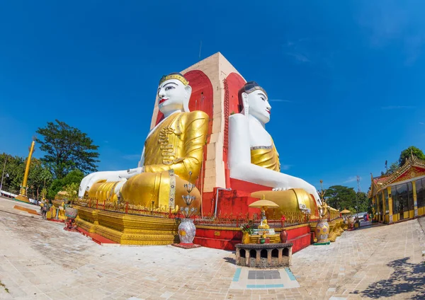 Négy Ültetett Buddha Szentély Bagóban Mianmarban — Stock Fotó