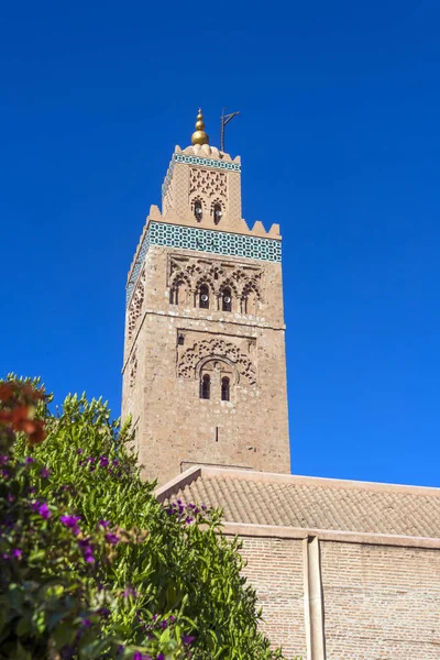 Μαρακές Μαρόκο Δεκεμβρίου 2017 Μικρό Τζαμί Στην Medina Παλιά Πόλη — Φωτογραφία Αρχείου