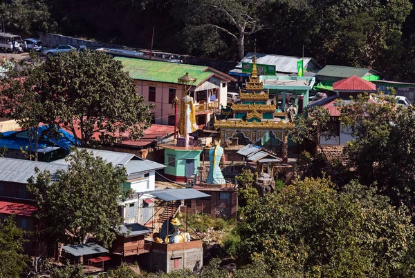 Vista Desde Monte Popa Myanmar —  Fotos de Stock