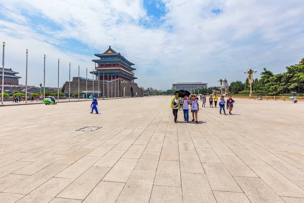 Byt Čína Července 2017 Náměstí Iananmen Náměstí Centru Pekingu Čína — Stock fotografie