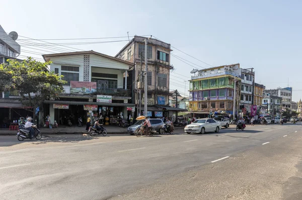 Bago Myanmar Prosince 2017 Centrum Baga Dříve Známé Jako Hanthawaddy — Stock fotografie