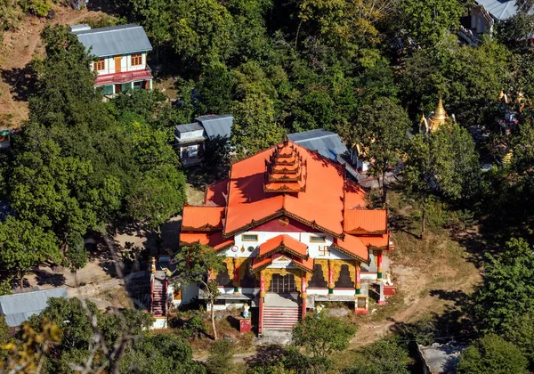 Vista Desde Monte Popa Myanmar —  Fotos de Stock