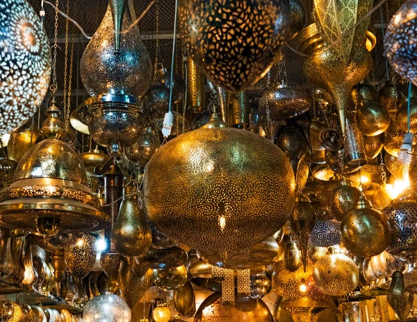 Markt Van Medina Van Marrakech Marrakech Meest Populaire Toeristische Bestemming — Stockfoto