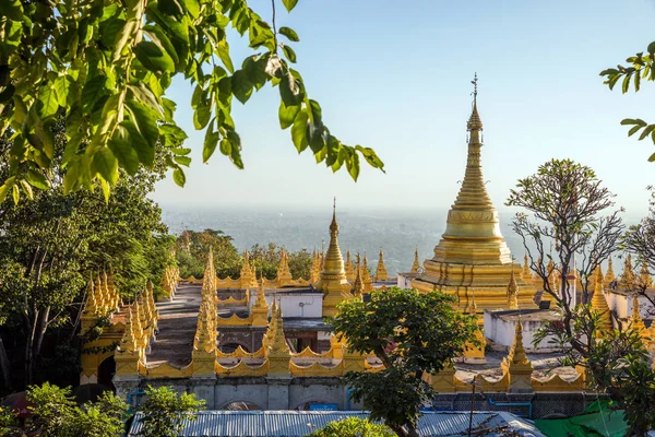 Monastero Buddista Sagaing Myanmar — Foto Stock