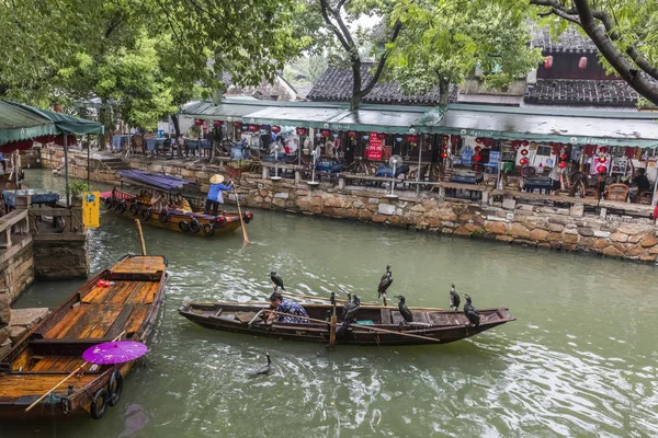 Suzhou Çin Ağustos 2017 Tongli Çin Asya Nın Venedik Kenti — Stok fotoğraf