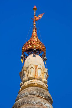 Bagan, Myanmar 'da antik bir stupa