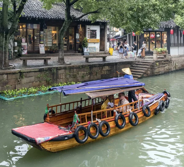 Suzhou China August 2017 Tongli Water City China Venice Asia — Stock Photo, Image