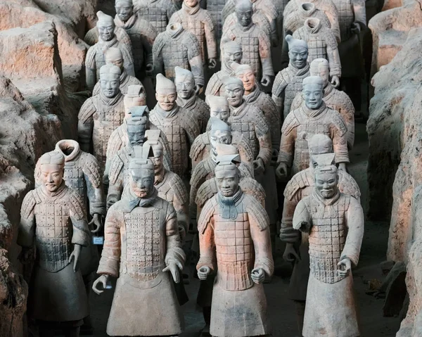 Ксянь Китай Августа 2017 Года Терракотовые Воины Сиане Китай — стоковое фото