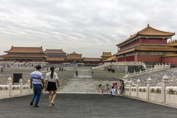 Będąc Chiny Lipca 2017 Zakazane Miasto Było Chińskim Pałacem Cesarskim — Zdjęcie stockowe