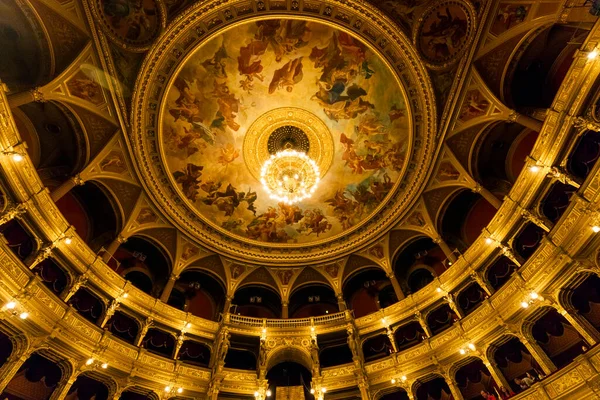 Budapest Hungary November 2016 Угорський Королівський Державний Оперний Театр Який — стокове фото