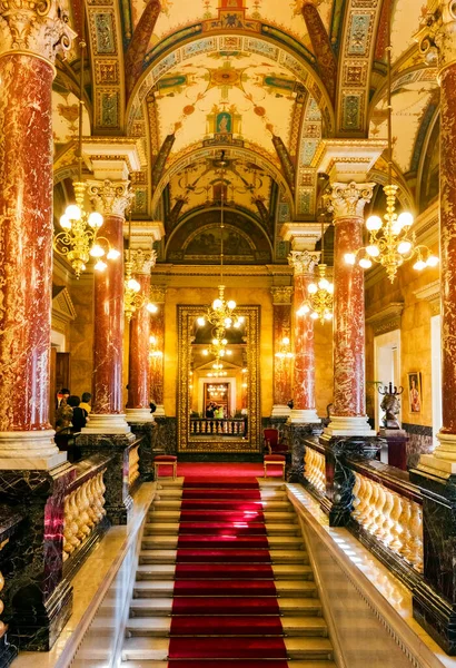 Budapest Hungría Noviembre 2016 Royal State Opera House Húngara Considerada — Foto de Stock