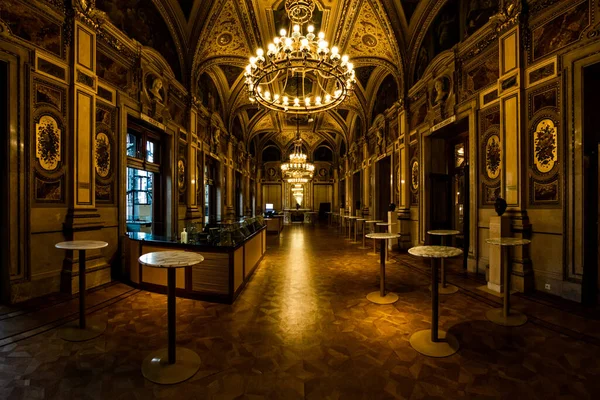 Vienna Áustria Novembro 2016 Interior Ópera Estatal Viena Wiener Staatsoper — Fotografia de Stock