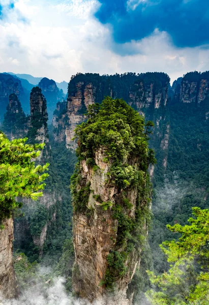 Die Avatarberge Zhangjiajie China — Stockfoto