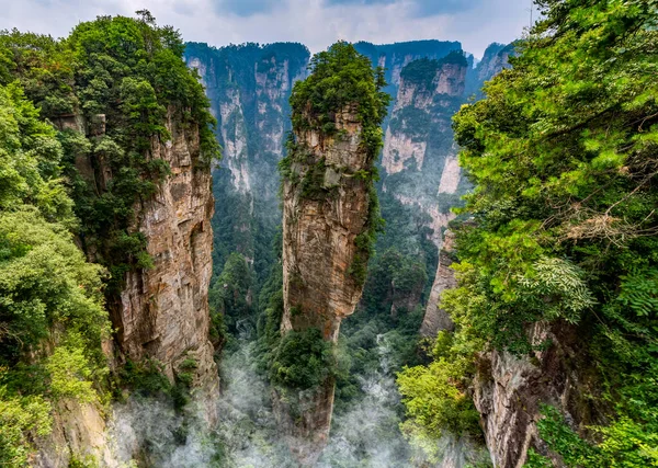 Montagne Avatar Zhangjiajie Cina — Foto Stock