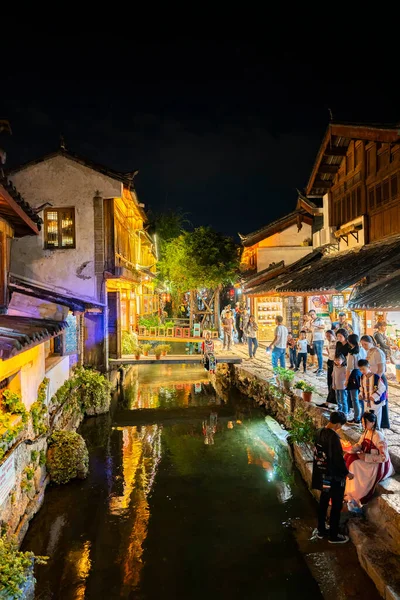Лицзян Юньнань Китай Августа 2019 Года Старый Город Лицзян — стоковое фото