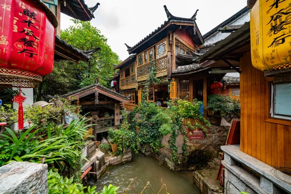 Lijiang Yunnan Chiny Sierpnia 2019 Stare Miasto Lijiang — Zdjęcie stockowe