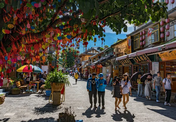 Dali China August 2019 Unidentified People Dali Ancient City Dali — Stock Photo, Image