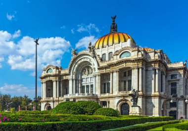 Mexico City 'deki güzel eski mimari