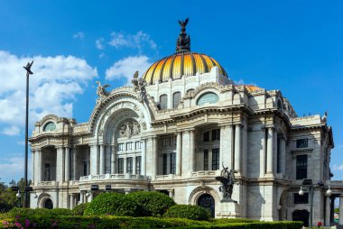 Mexico City 'deki güzel eski mimari