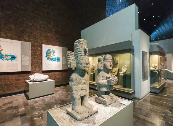 Mexico City December 2015 Interieur Van Het Nationaal Museum Voor — Stockfoto