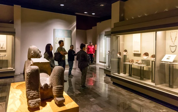 Ciudad México Diciembre 2015 Interior Del Museo Nacional Antropología Ciudad —  Fotos de Stock
