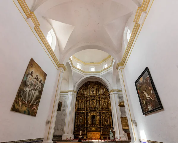 Intérieur Vieille Église Chrétienne Mexique — Photo