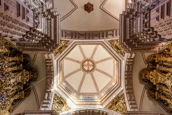 Interior Antigua Iglesia Cristiana México — Foto de Stock