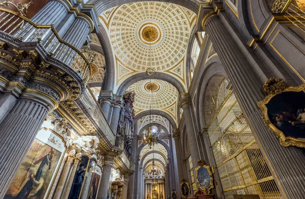 Interior Antigua Iglesia Cristiana México — Foto de Stock