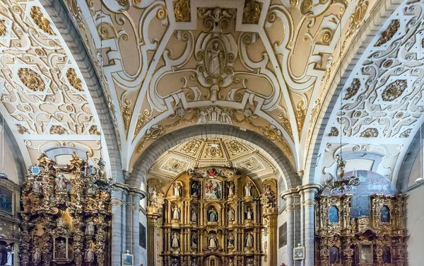 Interior Antiga Igreja Cristã México — Fotografia de Stock