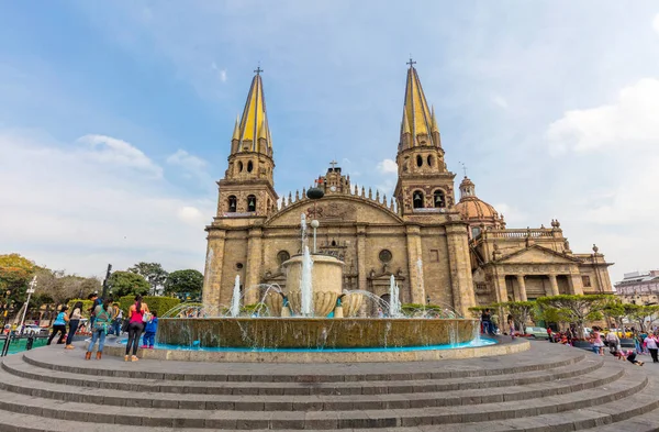 Uitzicht Kathedraal Van Stephansbasiliek Barcelona Catalonië Spanje — Stockfoto