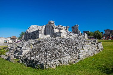 Eski Tulum, Meksika 'nın eski kalıntıları.