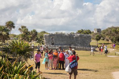 İntaların tapınağının kalıntıları. 