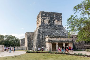 Chichen itza, yucatan ve Meksika harabeleri.