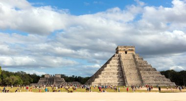 Chichen itza, Mexico, Yucatan harabeleri.