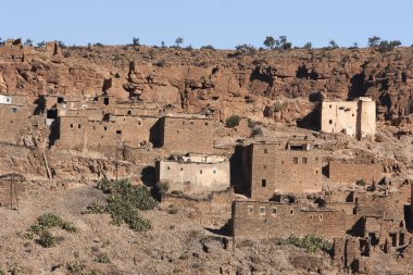 Hindistan, Rajasthan 'daki eski kalenin manzarası