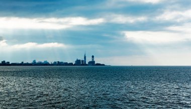 Riga Limanı, Baltık Denizi manzarası