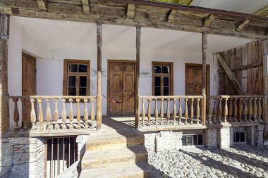 GORI, GEORGIA - 21 Ekim 2014: Stalin 'in doğduğu yer olan Gori' deki Joseph Stalin Müzesi. Joseph Stalin 1920 'lerden 1953' e kadar Sovyetler Birliği 'nin lideriydi..