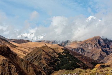 Himalayalardaki dağların manzarası, Nepal