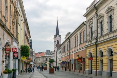 Münih, Almanya 'daki eski belediye binasının manzarası