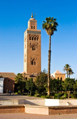 Fas 'taki minare ve din eski cami ve soyut