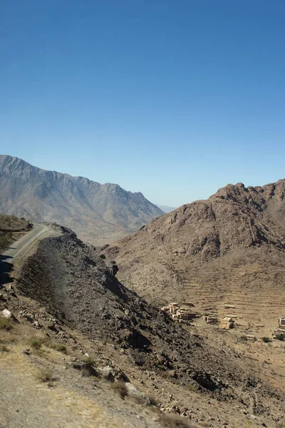 Berglandschap Woestijn — Stockfoto