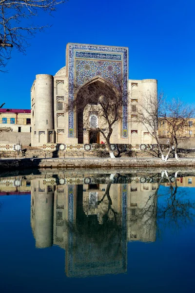 Middeleeuwse Madrasah Bukhara Oezbekistan — Stockfoto
