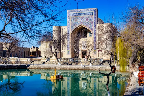 Medieval Madrasah Bukhara Uzbekistan — Stock Photo, Image