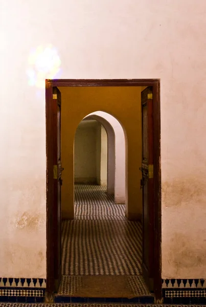 Eski Evin Ahşap Kapısı — Stok fotoğraf